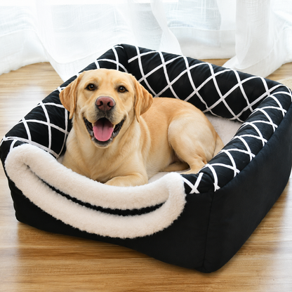 CozyNest | Cama Dobrável 2 em 1 para Cães e Gatos