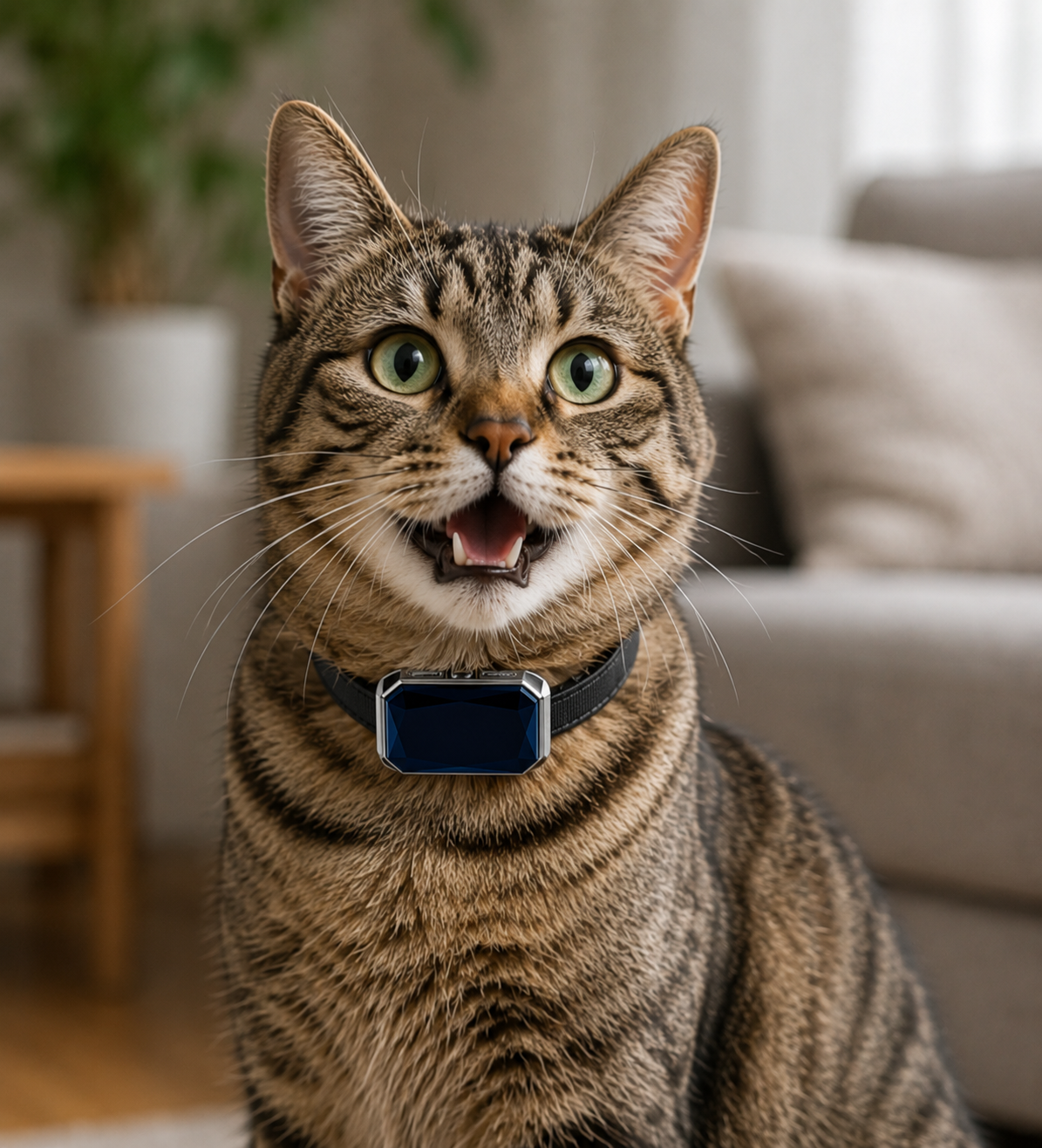 Coleira Inteligente SafeTrack GPS para Cães e Gatos