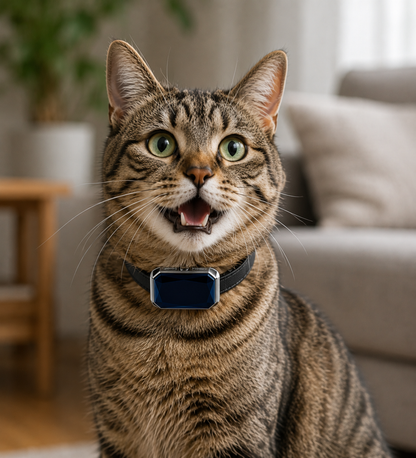 Coleira Inteligente SafeTrack GPS para Cães e Gatos