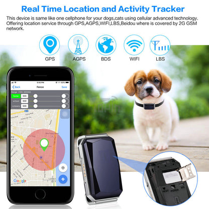 Coleira Inteligente SafeTrack GPS para Cães e Gatos